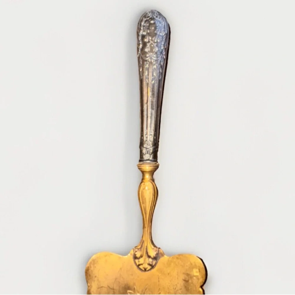 Neoclassical Silver Cake Pie Spatula Server 1800’s